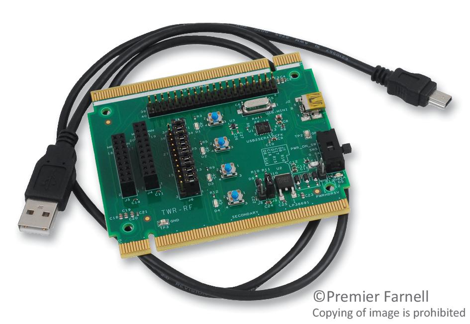 Daughter Board, RF Tower System Module, For MC12311 or MC1323x Devices, USB2SER USB to UART Bridge