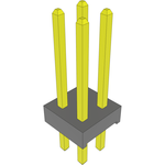 Samtec-MTMM-102-07-S-D-280 Connector Headers and PCB Receptacles Conn Unshrouded Header HDR 4 POS 2mm Solder ST Top Entry Thru-Hole Bulk