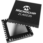 Microchip Technology-ZL40235LDG1 Clock Buffers and Drivers Clock Fanout Buffer 5-OUT 2-IN 1:5 40-Pin QFN EP Tray
