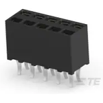 TE Connectivity-215307-5 Connector Headers and PCB Receptacles Conn Socket Strip RCP 10 POS 2.54mm Solder ST Top Entry Thru-Hole Carton TE Connectivity-215307-5 Connector Headers and PCB Receptacles Conn Socket Strip RCP 10 POS 2.54mm Solder ST Top Entry Thru-Hole Carton