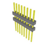 Samtec-ZW-08-12-G-S-305-450 Connector Headers and PCB Receptacles Conn Board Stacker HDR 8 POS 2.54mm Solder ST Top Entry Thru-Hole Bulk Samtec-ZW-08-12-G-S-305-450 Connector Headers and PCB Receptacles Conn Board Stacker HDR 8 POS 2.54mm Solder ST Top Entry Thru-Hole Bulk