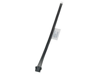 2181021040 - Micro-Lock Plus-to-Pigtail Off-the-Shelf (OTS) Cable Assembly, 2.00mm Pitch, Single Row, 50.00mm Length, 4 Circuits, Black