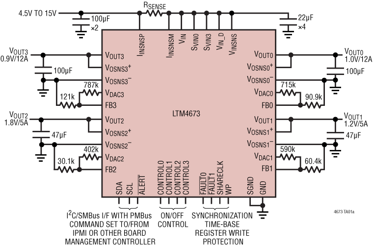 LTM4673 product image
