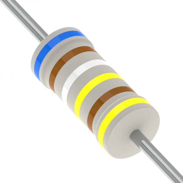 6,19m Ohm Axial 1% HHV 6,19m Ohm Axial 1% HHV