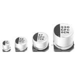 Panasonic-EEE-FC0J331P Capacitor Aluminum Electrolytic Cap Aluminum Lytic 330uF 6.3V 20% (8 X 10.2mm) SMD 0.45A 1000h 105°C  T/R Automotive AEC-Q200