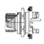 Glenair-D38999/23ND18PA Connector Circular Conn Circular PIN 18 POS Solder ST Jam Nut 18 Terminal 1 Port