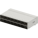 Molex-1712248031 Connector Telephone and Telecom Conn zSFP+ F 320 POS 0.8mm Press Fit RA Thru-Hole 320 Terminal 16 Port zSFP Plus Tray