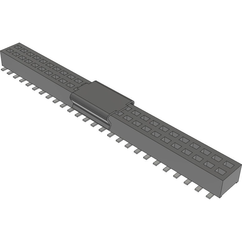 Samtec-CLP-126-02-F-D-BE-P Connector Headers and PCB Receptacles Conn Socket Strip SKT 52 POS 1.27mm Solder ST SMD Tube Samtec-CLP-126-02-F-D-BE-P Connector Headers and PCB Receptacles Conn Socket Strip SKT 52 POS 1.27mm Solder ST SMD Tube