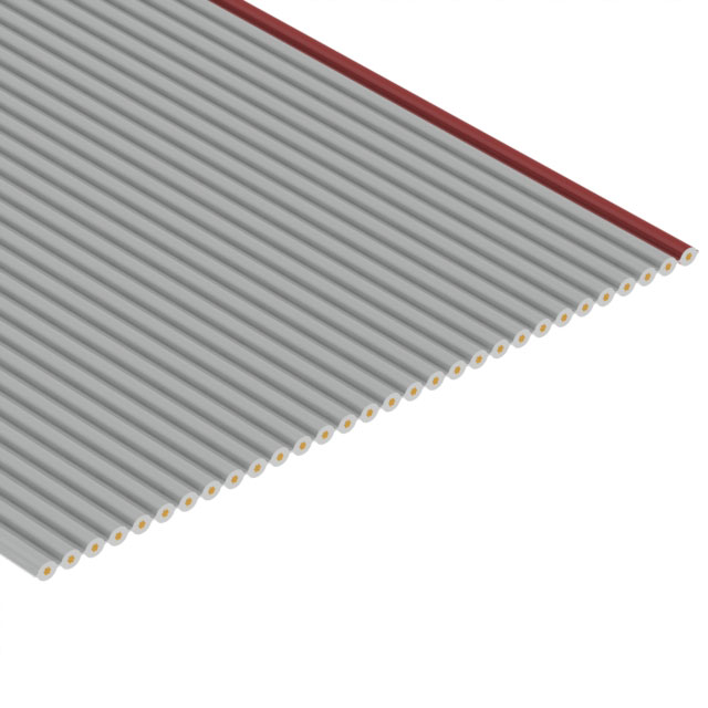 30 strand ribbon-gray with red