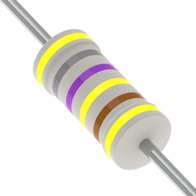 4,87m Ohm Axial 1% HHV 4,87m Ohm Axial 1% HHV