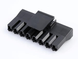 1726723008 - 7.50mm Pitch Super Sabre Receptacle Crimp Housing, UL 94V-2, Glow-Wire Capable, 8 Circuits