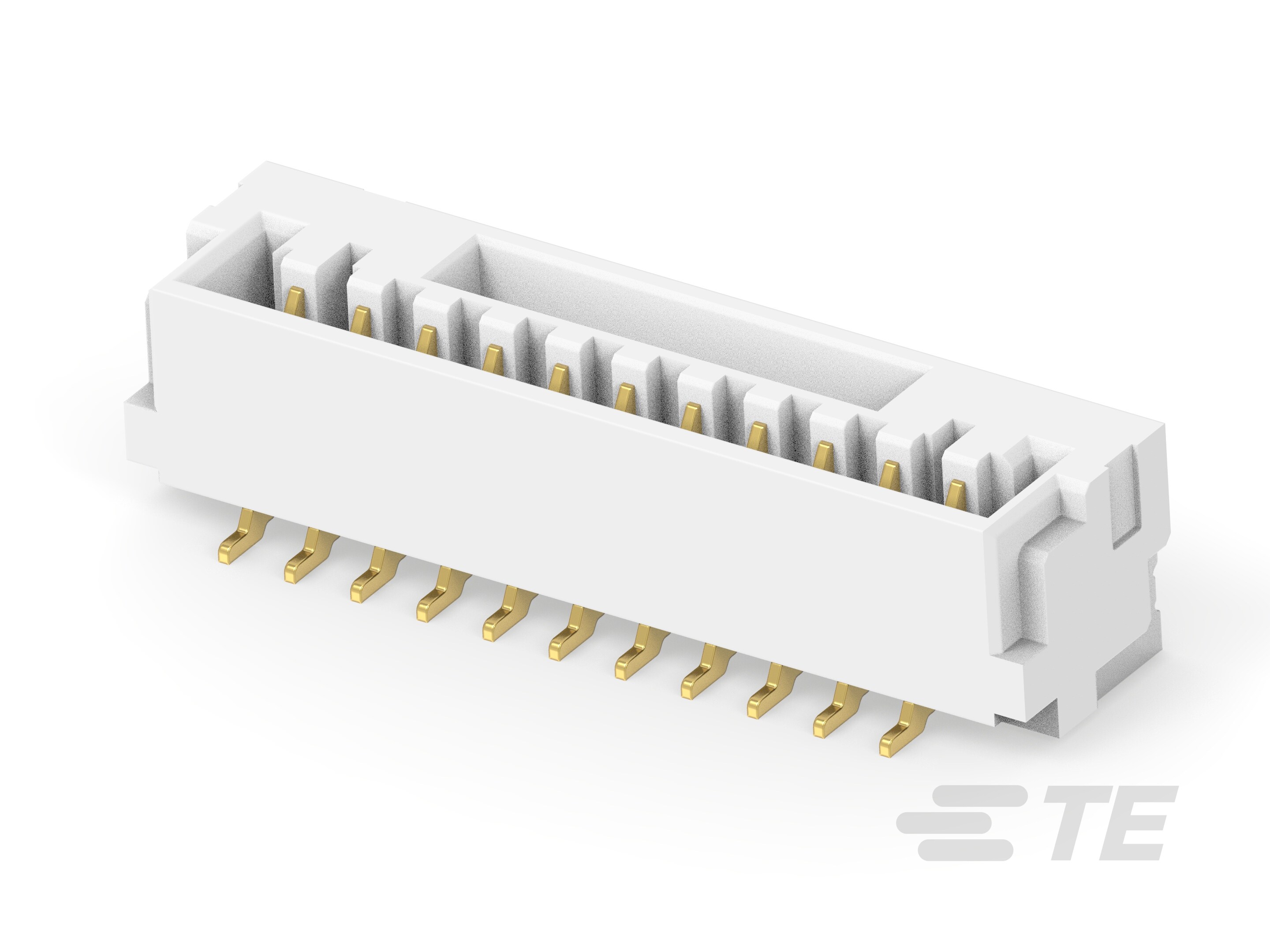 1.25P 11POS WTB VERT BRD W LATCH AU NA-3-2390138-1