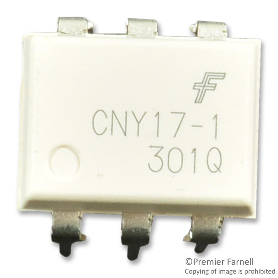Optocoupler, Transistor Output, 1 Channel, DIP, 6 Pins, 60 mA, 7.5 kV, 40 %