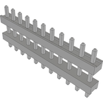Samtec-TW-11-02-T-S-215-080 Connector Headers and PCB Receptacles Conn Board Stacker HDR 11 POS 2mm Solder ST Top Entry Thru-Hole Bulk Samtec-TW-11-02-T-S-215-080 Connector Headers and PCB Receptacles Conn Board Stacker HDR 11 POS 2mm Solder ST Top Entry Thru-Hole Bulk