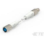TE Connectivity-2-1437720-7 null Cable Assembly PVC 3m 26AWG Circular to Circular 4 to 4 POS M-F Solder-Solder