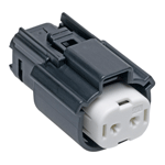 Molex-0194180016 Connector Discrete Wire Housing Conn Housing RCP 2 POS 5.84mm Crimp ST Cable Mount MX150L™ Bag