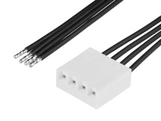2196651043 - KK 396-to-Pigtail Off-the-Shelf (OTS) Cable Assembly, 3.96mm Pitch, Single Row, 300.00mm Length, 4 Circuits, Natural