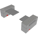 Samtec-FFSD-04-D-02.00-01  Cable Assembly 0.05m 30AWG 0.64mm 8 to 8 POS IDC Connector to IDC Connector F-F TIGER EYE™ Bulk