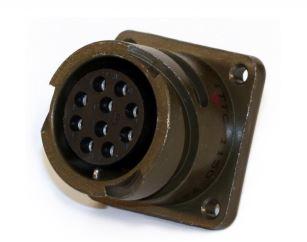 ITT Cannon-CB6M18-11PSAU Connector Circular Conn Circular PIN 5 POS Solder ST Cable Mount 5 Terminal 1 Port