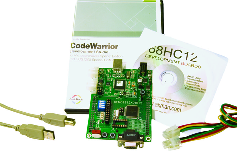 MC9S12XDP512 16-Bit Microcontroller Demonstration Board