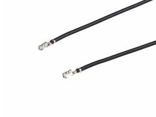 2270221114 - Pre-Crimped Lead DuraClik Female-to-DuraClik Female, Tin (Sn) Plating, 300.00mm Length, 22 AWG, Black