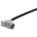 HUBER+SUHNER-16_SMA-50-2-55/199_NE Connector RF Conn SMA 0Hz to 18GHz 50Ohm Solder RA Cable Mount PL Gold Over Nickel Single