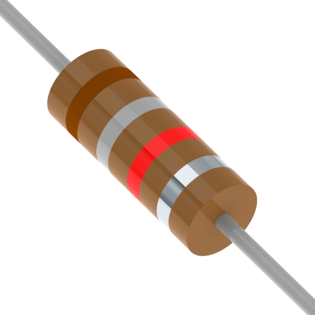1,8k Ohm 10% Axial Resistor RC 1,8k Ohm 10% Axial Resistor RC