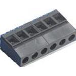 Amphenol-ELM031200 Connector Terminal Blocks Conn Terminal Block 3 POS 5.08mm Solder ST Thru-Hole 10A