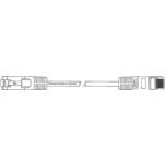 Amphenol Communications Solutions-MP-5ERJ45UNNR-007 null Ethernet Cable Assembly