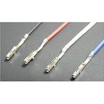 Molex-5600230548 Connector Contact Cable crimp made from a copper alloy plated with gold, a current rating of 5 A, a maximum voltage rating of 14 VDC, and aimed for power and wire-to-board applications