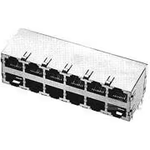 TE Connectivity-6116259-2 Connector Telephone and Telecom Conn RJ-45 F 128 POS 2.54mm Solder RA Thru-Hole 128 Terminal 16 Port Cat 5 Tray TE Connectivity-6116259-2 Connector Telephone and Telecom Conn RJ-45 F 128 POS 2.54mm Solder RA Thru-Hole 128 Terminal 16 Port Cat 5 Tray