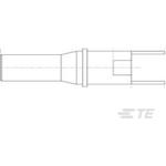 TE Connectivity-1604940-2 Connector Accessories Connector Accessories Blank Shell Straight