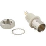 Amphenol RF-031-10-75RFXG2 Connector RF Conn BNC 0Hz to 1GHz 75Ohm Solder Cup ST Panel Mount F Gold