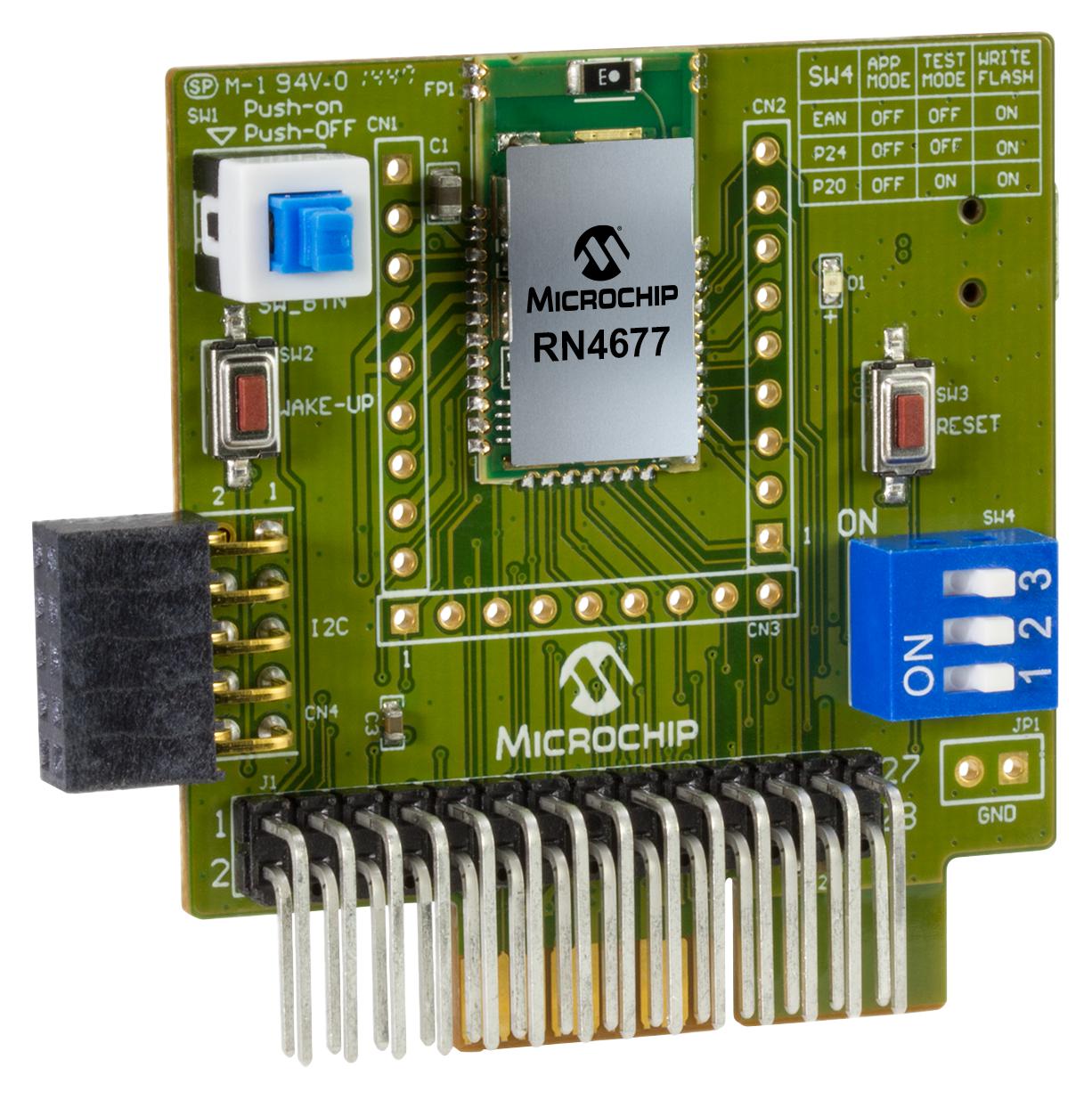 RN4677 Bluetooth 4.0 Dual Mode PICtail/PICtail Plus Daughter Board for Explorer 16 Development Board