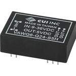 CUI Inc-VAWQ6-Q24-D5H DC to DC Converter and Switching Regulator Module Module DC-DC 24VIN 2-OUT -5V/5V -0.5A/0.5A 5W 24-Pin DIP