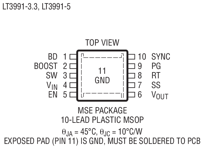 LT3991 product image
