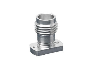 731570000 - Precision Test Connector, 1.85mm PCB Jack Receptacle, 2-Hole Flange Mount, Solderless Compression Contact, without Screws, 50 Ohms