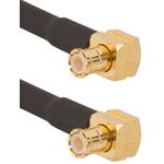 Amphenol RF-095-900-547M300 Cable Assembly Coaxial Cable Assembly Coaxial 3m MCX to MCX PL-PL Bag
