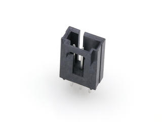 1719710103 - 2.54mm Pitch SL Header, Single Row, Vertical, LCP, Shrouded, Through Hole, 0.38µm Selective Gold (Au) Plating, 3 Circuits