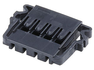 2211142051 - 3.00mm Pitch, Pico-Lock Receptacle Crimp Housing, Single Row, Positive Lock, 5 Circuits, Black