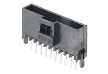 1510633103 - 2.00mm Pitch, Milli-Grid PCB Header, Single Row, Vertical, Through Hole,  0.05µm Gold (Au) Plating, without Peg, 2.60mm PC Tail Length, without Pick and Place Cap, 3 Circuits, Tube