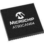 Microchip Technology-AT90CAN64-15MZ Microcontrollers - MCUs MCU 8-bit AVR RISC 64KB Flash 3.3V/5V 64-Pin QFN EP T/R Automotive AEC-Q100