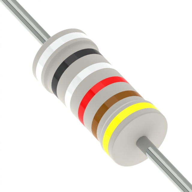 90,9k Ohm Axial 1% HHV 90,9k Ohm Axial 1% HHV