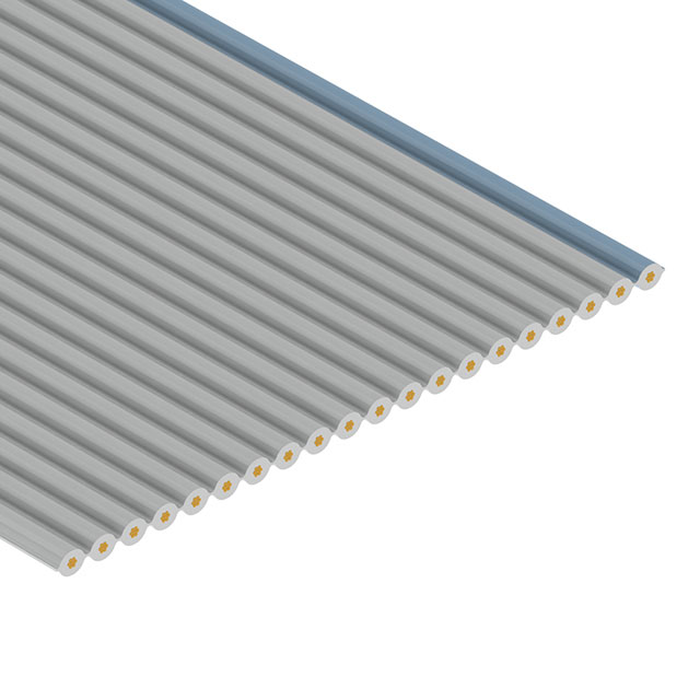 20 strand ribbon-gray with blue