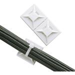 Panduit-ABMM-A-C Cable Accessories Cable Accessories Tie Mount Acrylonitrile Butadiene Styrene White Package