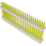 Samtec-HW-25-12-G-D-720-095 Connector Headers and PCB Receptacles Conn Board Stacker HDR 50 POS 2.54mm Solder ST Top Entry Thru-Hole Bulk