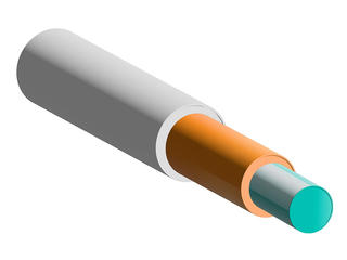 1068000909 - FVA Silica/Silica Optical Fiber 1000µm, Acrylate, 0.22NA, High -OH (UV-VIS), FVA100010501250