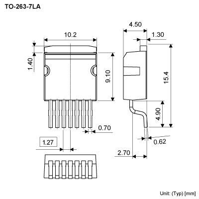 Product dimension image