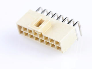 1053142816 - Nano-Fit Right-Angle Header, Through Hole, 2.50mm Pitch, Dual Row, 16 Circuits, 0.76µm Gold (Au) Plating, Lubricated, Natural, Glow-Wire Capable, Tape and Reel 1053142816 - Nano-Fit Right-Angle Header, Through Hole, 2.50mm Pitch, Dual Row, 16 Circuits, 0.76µm Gold (Au) Plating, Lubricated, Natural, Glow-Wire Capable, Tape and Reel