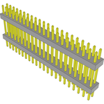 Samtec-TW-22-07-G-D-450-160 Connector Headers and PCB Receptacles Conn Board Stacker HDR 44 POS 2mm Solder ST Top Entry Thru-Hole Bulk